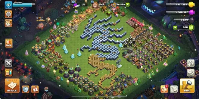 COC288 Tiger Mountain TH14 Semi Max EXP 151 Heroes 70 70 50 48 25 Gems 608 CN 500 BH10 Pets L6 L5 L6 L5